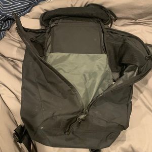 Black 21L backpack